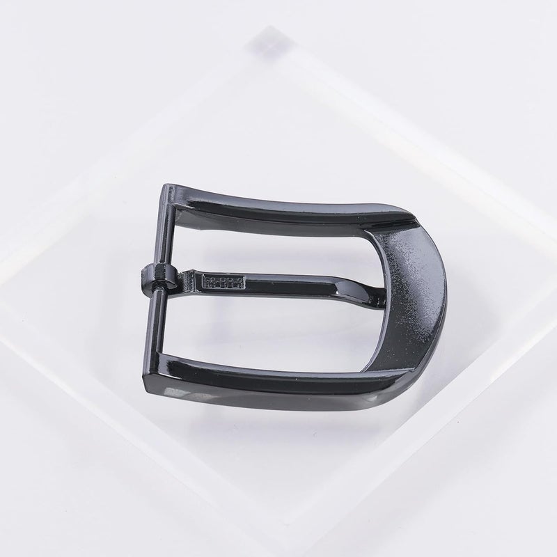 LAXPICOL 1.5"(40mm) Solid Sturdy Single Prong Square Belt Buckle For Men - Image 4